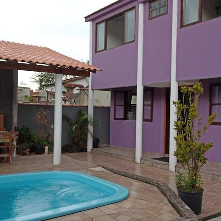 Casa Roxa Com Piscina Em Condominio Araquari Eksteriør billede