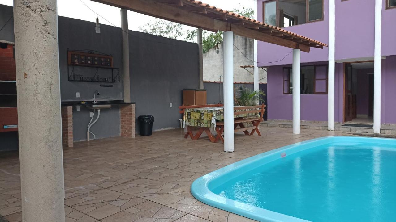 Casa Roxa Com Piscina Em Condominio Araquari Eksteriør billede