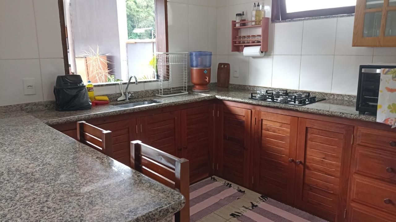Casa Roxa Com Piscina Em Condominio Araquari Eksteriør billede