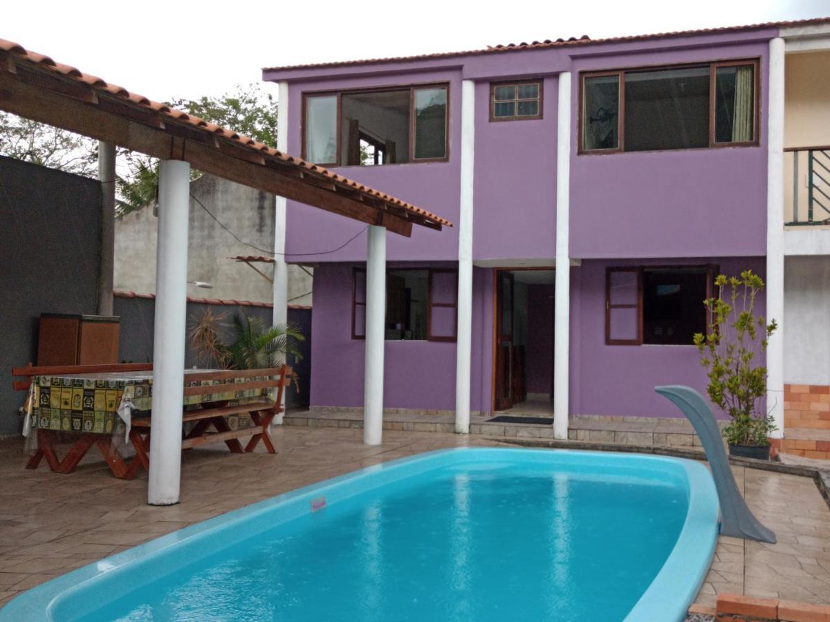 Casa Roxa Com Piscina Em Condominio Araquari Eksteriør billede