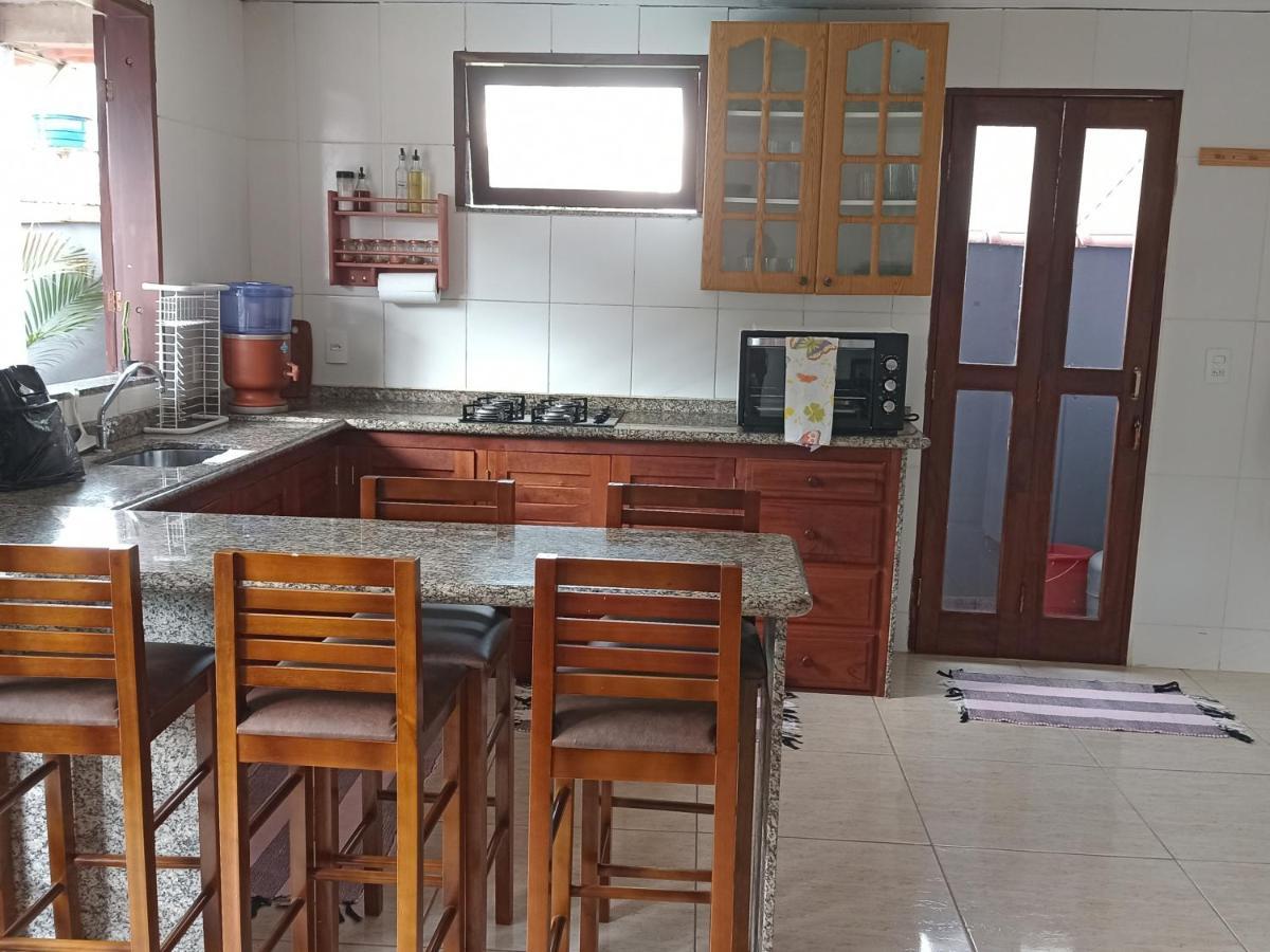 Casa Roxa Com Piscina Em Condominio Araquari Eksteriør billede