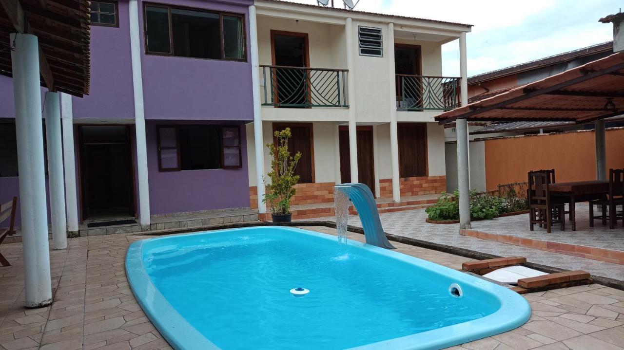 Casa Roxa Com Piscina Em Condominio Araquari Eksteriør billede