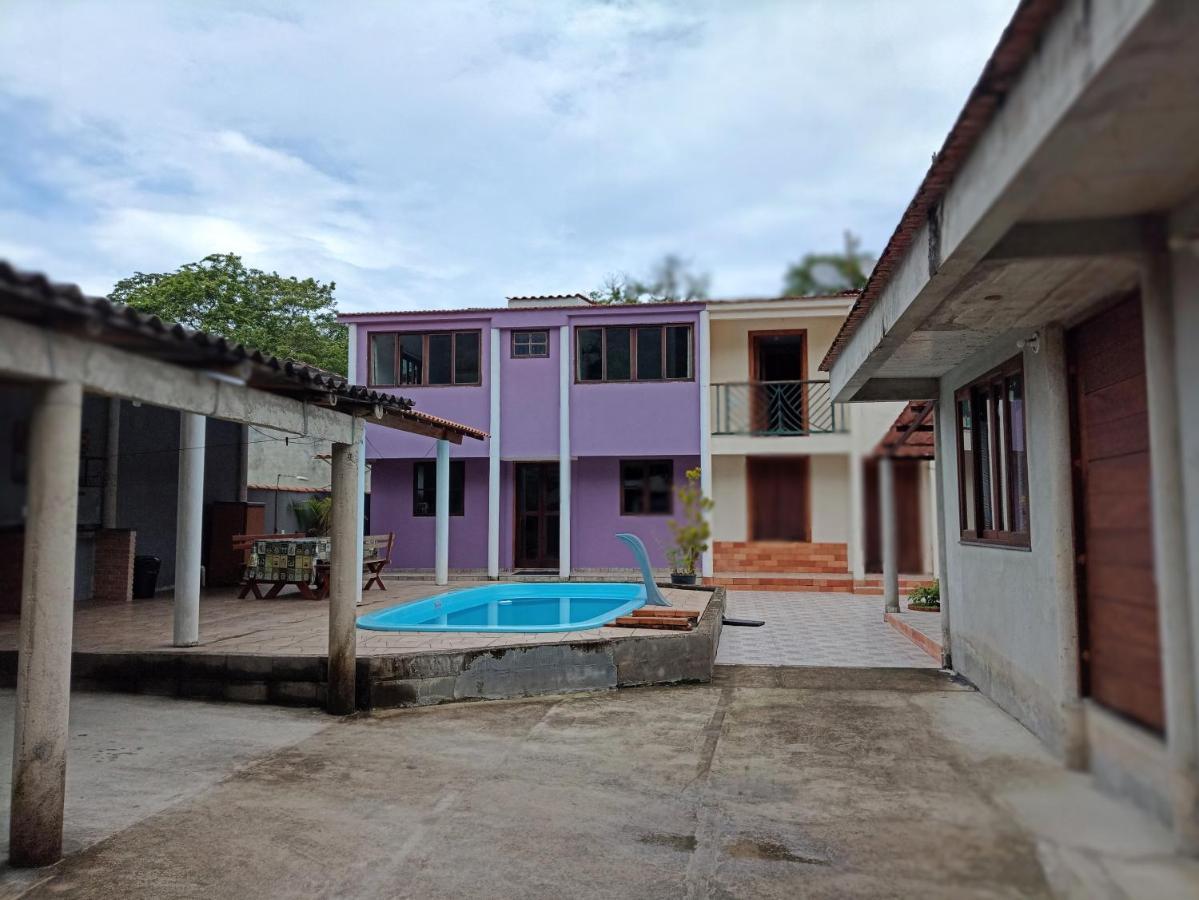 Casa Roxa Com Piscina Em Condominio Araquari Eksteriør billede