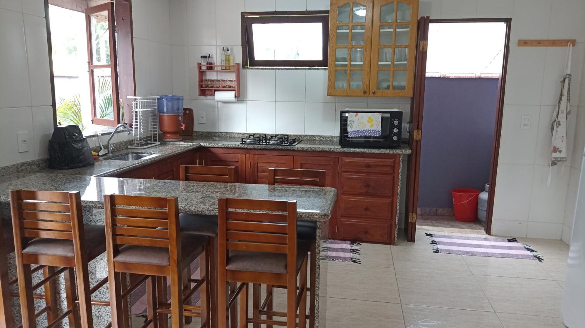 Casa Roxa Com Piscina Em Condominio Araquari Værelse billede